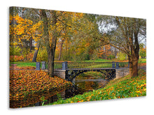 Laden Sie das Bild in den Galerie-Viewer, Leinwandbild Romantischer Park