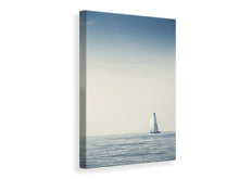 Laden Sie das Bild in den Galerie-Viewer, Leinwandbild Segelboot