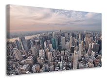 Laden Sie das Bild in den Galerie-Viewer, Leinwandbild Skyline Blick über Manhattan