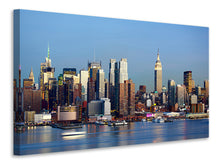 Laden Sie das Bild in den Galerie-Viewer, Leinwandbild Skyline Midtown Manhattan