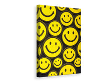 Laden Sie das Bild in den Galerie-Viewer, Leinwandbild Smileys