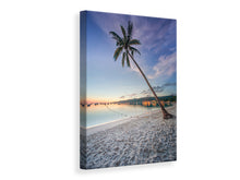 Laden Sie das Bild in den Galerie-Viewer, Leinwandbild Strandfeeling