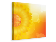 Laden Sie das Bild in den Galerie-Viewer, Leinwandbild Sunflower Power
