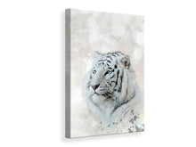 Laden Sie das Bild in den Galerie-Viewer, Leinwandbild Tiger-Gemälde