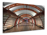Leinwandbild U-Bahn Station