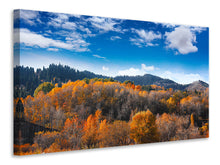 Laden Sie das Bild in den Galerie-Viewer, Leinwandbild Wolken ziehen auf