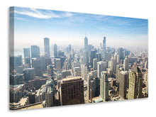 Laden Sie das Bild in den Galerie-Viewer, Leinwandbild Wolkenkratzer Chicago