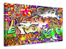 Laden Sie das Bild in den Galerie-Viewer, Leinwandbild Writings