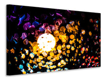 Laden Sie das Bild in den Galerie-Viewer, Leinwandbild Abstraktes Lichtspiel in Farbe