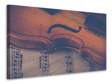 Laden Sie das Bild in den Galerie-Viewer, Leinwandbild Alte Violine