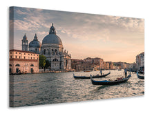 Laden Sie das Bild in den Galerie-Viewer, Leinwandbild Am Kanal von Venedig