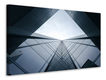 Laden Sie das Bild in den Galerie-Viewer, Leinwandbild Architektur aus Glas
