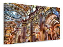 Laden Sie das Bild in den Galerie-Viewer, Leinwandbild Barocke Kirche