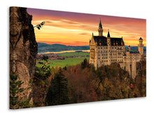 Laden Sie das Bild in den Galerie-Viewer, Leinwandbild Beeindruckendes Schloss
