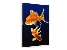 Laden Sie das Bild in den Galerie-Viewer, Leinwandbild Bezaubernde Fische