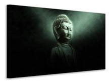 Laden Sie das Bild in den Galerie-Viewer, Leinwandbild Buddha im mystischen Licht