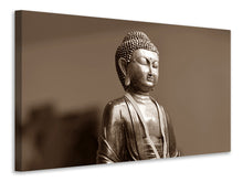 Laden Sie das Bild in den Galerie-Viewer, Leinwandbild Buddha in Meditation XL