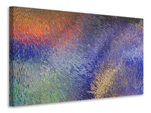 Laden Sie das Bild in den Galerie-Viewer, Leinwandbild Buntes Glas