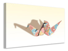 Laden Sie das Bild in den Galerie-Viewer, Leinwandbild Buntes Origami