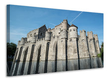 Laden Sie das Bild in den Galerie-Viewer, Leinwandbild Burg Gravensteen