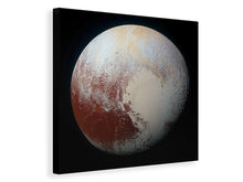 Laden Sie das Bild in den Galerie-Viewer, Leinwandbild Der Planet Pluto