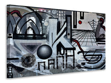 Laden Sie das Bild in den Galerie-Viewer, Leinwandbild Die Graffiti Kunst