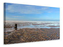 Laden Sie das Bild in den Galerie-Viewer, Leinwandbild Die Nordsee