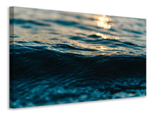 Laden Sie das Bild in den Galerie-Viewer, Leinwandbild Die Wasseroberfläche