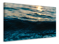Leinwandbild Die Wasseroberfläche