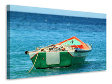 Laden Sie das Bild in den Galerie-Viewer, Leinwandbild Ein Fischerboot
