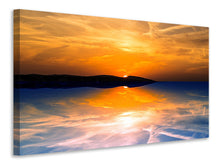 Laden Sie das Bild in den Galerie-Viewer, Leinwandbild Fantastische Abendstimmung