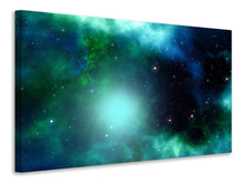 Laden Sie das Bild in den Galerie-Viewer, Leinwandbild Fantastische Galaxie