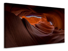 Laden Sie das Bild in den Galerie-Viewer, Leinwandbild Fantastischer Antelope canyon