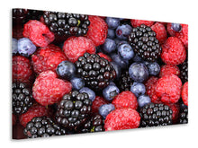 Laden Sie das Bild in den Galerie-Viewer, Leinwandbild Fruchtige Beeren