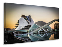 Laden Sie das Bild in den Galerie-Viewer, Leinwandbild Futuristische Architektur