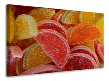 Laden Sie das Bild in den Galerie-Viewer, Leinwandbild Gezuckerte Fruchtgummis