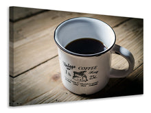 Laden Sie das Bild in den Galerie-Viewer, Leinwandbild Kaffee King
