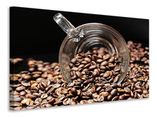 Laden Sie das Bild in den Galerie-Viewer, Leinwandbild Kaffeebohnen XL