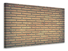 Laden Sie das Bild in den Galerie-Viewer, Leinwandbild Klassische Backstein Wand