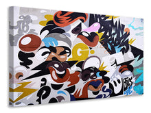 Laden Sie das Bild in den Galerie-Viewer, Leinwandbild Kunst an der Wand