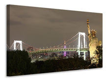 Laden Sie das Bild in den Galerie-Viewer, Leinwandbild Love NYC