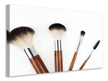 Laden Sie das Bild in den Galerie-Viewer, Leinwandbild Make-up Pinsel