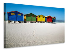 Laden Sie das Bild in den Galerie-Viewer, Leinwandbild Muizenberg Kapstadt