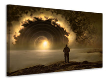 Laden Sie das Bild in den Galerie-Viewer, Leinwandbild Mystische Stimmung in der Einsamkeit