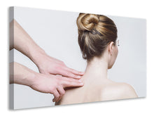 Laden Sie das Bild in den Galerie-Viewer, Leinwandbild Nacken Massage