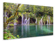 Laden Sie das Bild in den Galerie-Viewer, Leinwandbild Nationalpark Plitvicer Seen