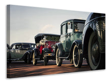 Laden Sie das Bild in den Galerie-Viewer, Leinwandbild Oldtimer Rally