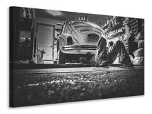 Laden Sie das Bild in den Galerie-Viewer, Leinwandbild Oldtimer Reparatur