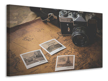 Laden Sie das Bild in den Galerie-Viewer, Leinwandbild Retro Reise