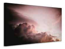 Laden Sie das Bild in den Galerie-Viewer, Leinwandbild Rosa Wolken